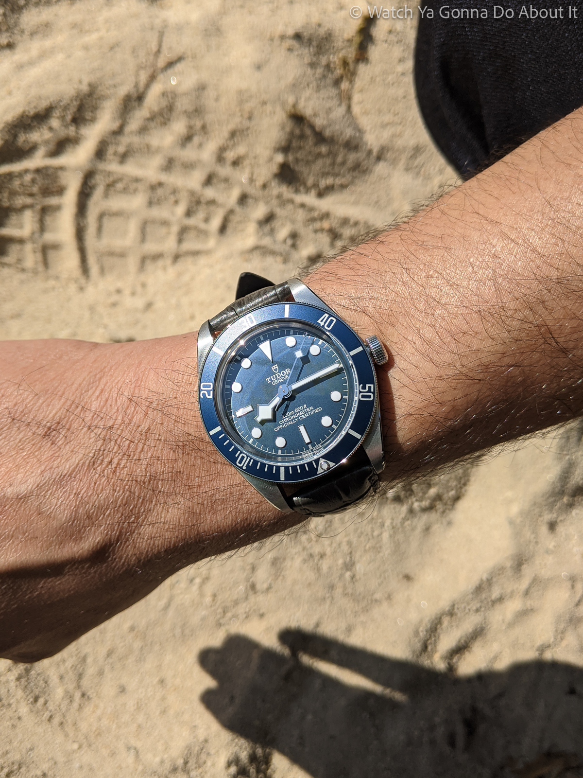 tudor black bay 58 navy blue review