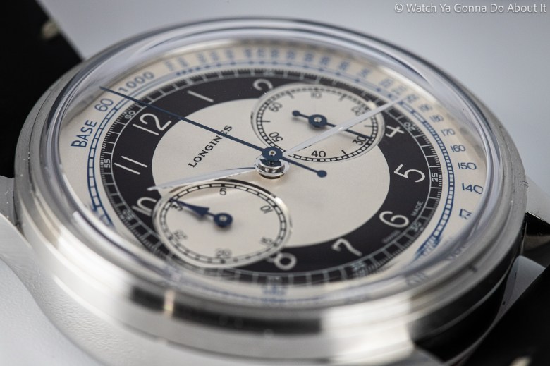 The orange/brown lining gives it a nice contrast and . 5 Reasons Why The Longines Heritage Classic Chronograph Tuxedo Is A Major Player In The One Watch Collection Game