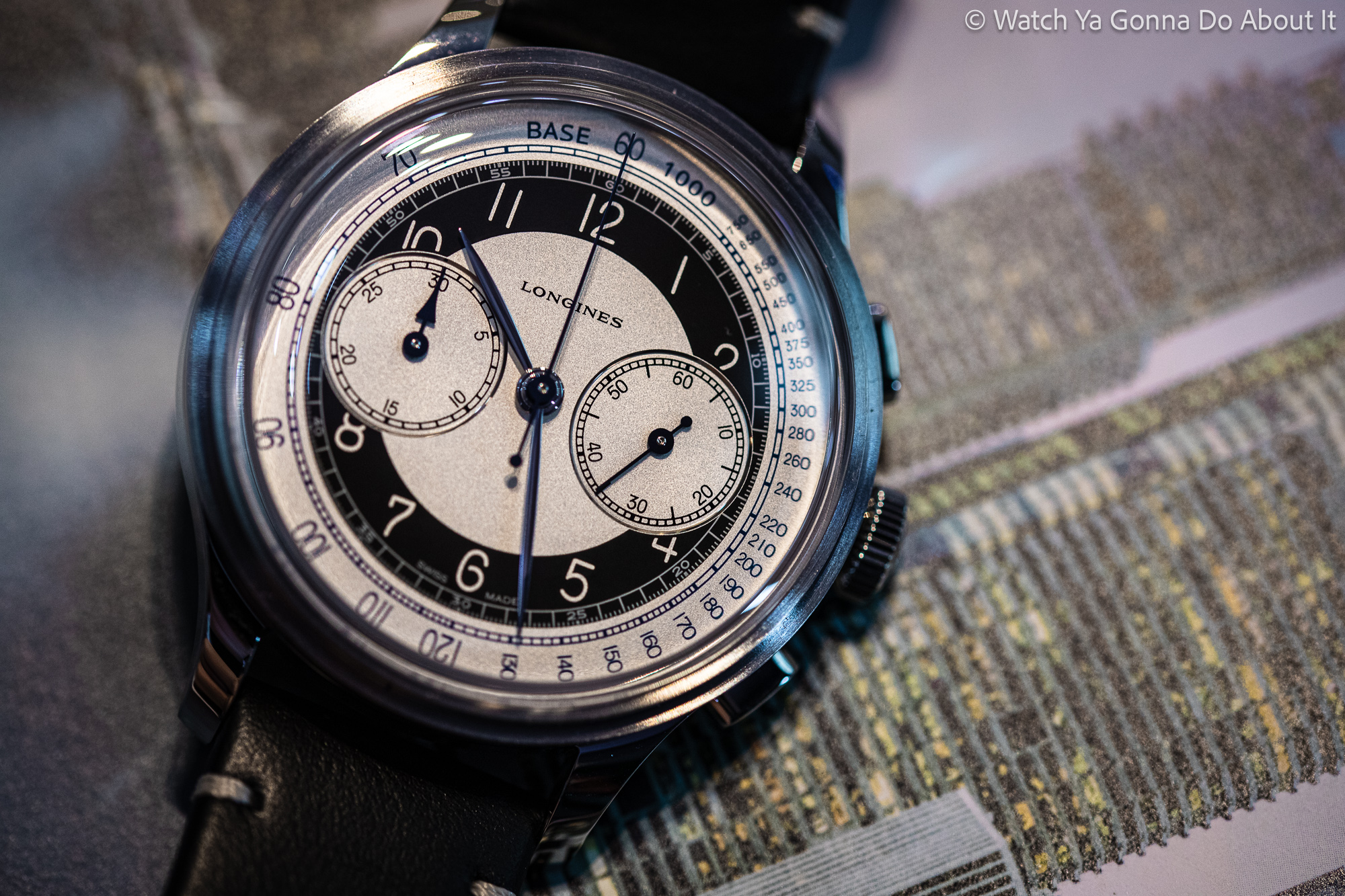 longines tuxedo dial