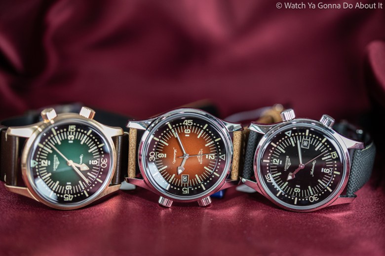 Discover the l3.374.4.50.0 automatic watch from the longines legend diver watch collection and let yourself be charmed by its leather strap. Hands On With The New Longines Legend Diver Fume Brown Wygdai