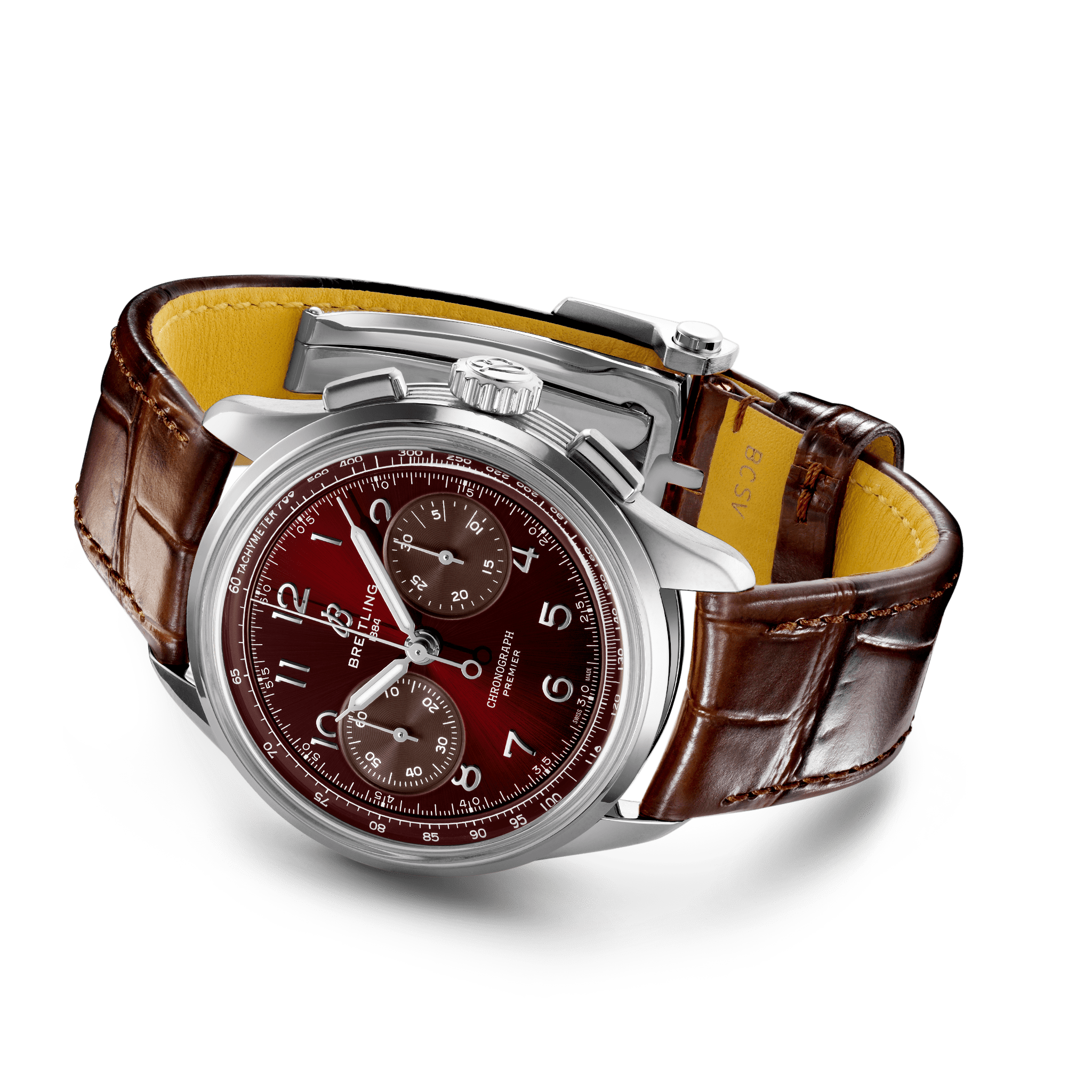 Going Hands-on With The New Breitling Premier B09 Chronograph 40 Burgundy