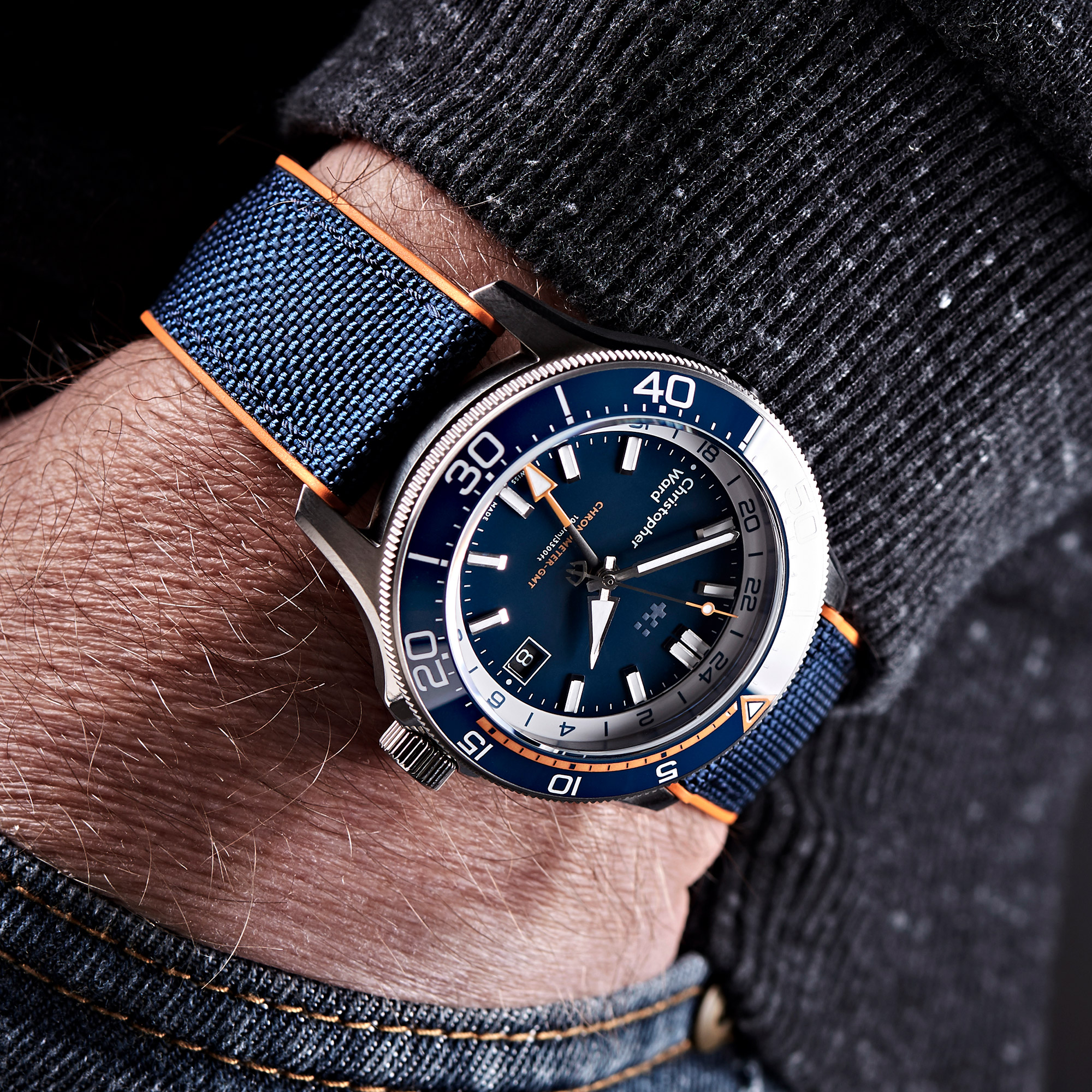 Christopher Ward C60 Elite GMT 1000 marries diving with globe trotting