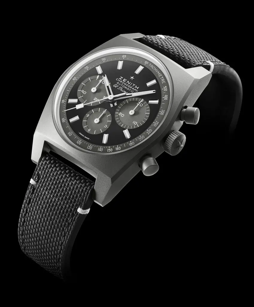 new Zenith Chronomaster Revival “Shadow”