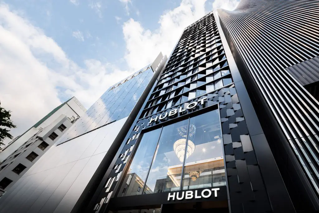 new Hublot Boutique Ginza