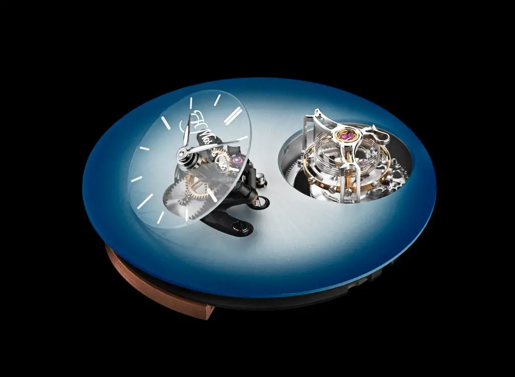 H. Moser x MB&F Endeavour Cylindrical Tourbillon and the LM101 MB&F x H