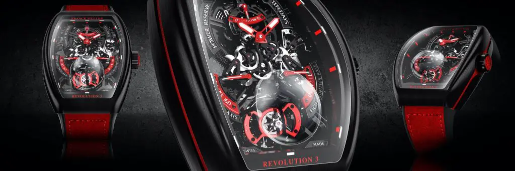 new Franck Muller Vanguard™ Revolution 3 Skeleton