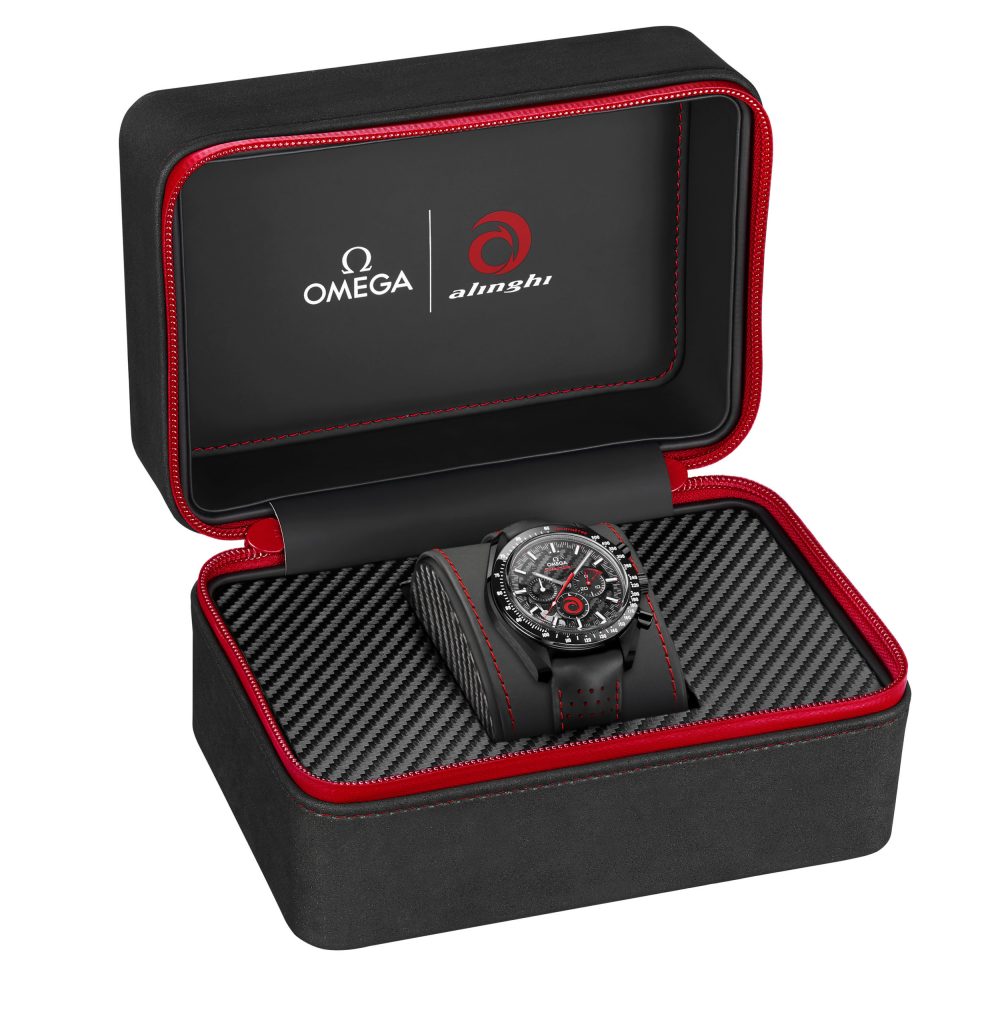 new Omega Speedmaster Dark Side of the Moon Alinghi