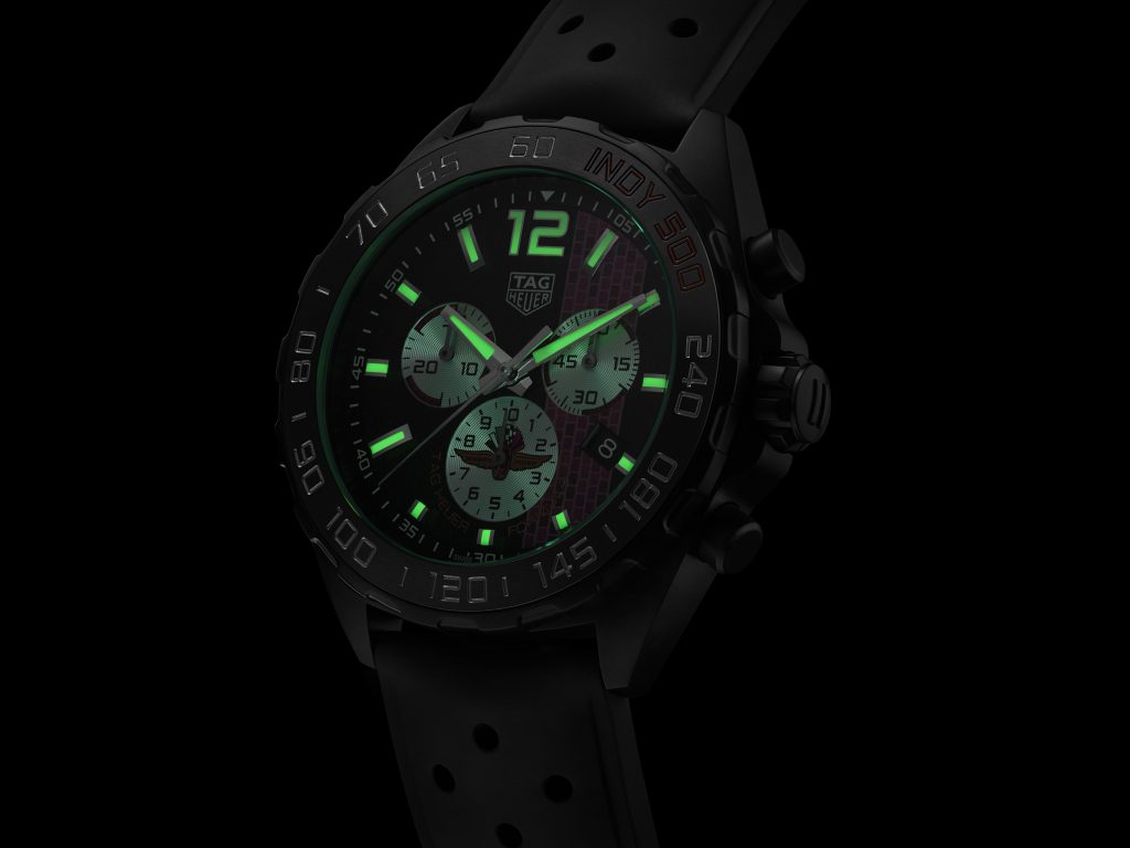 new TAG Heuer Formula 1 Indy 500