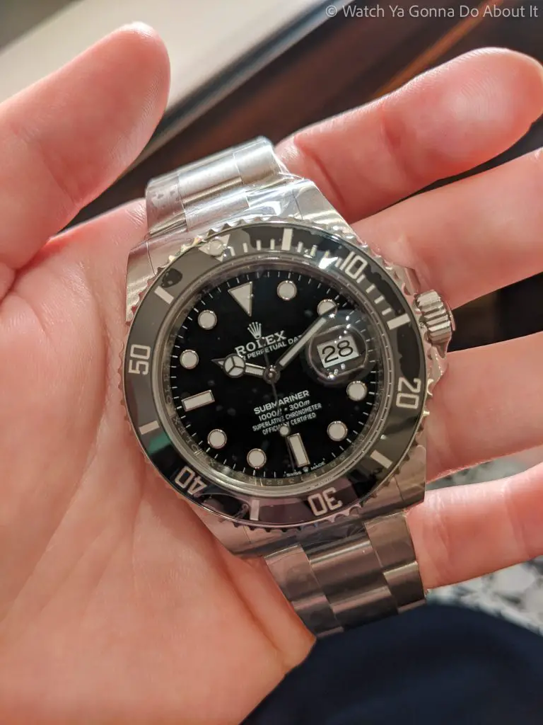 hands-on with new Rolex