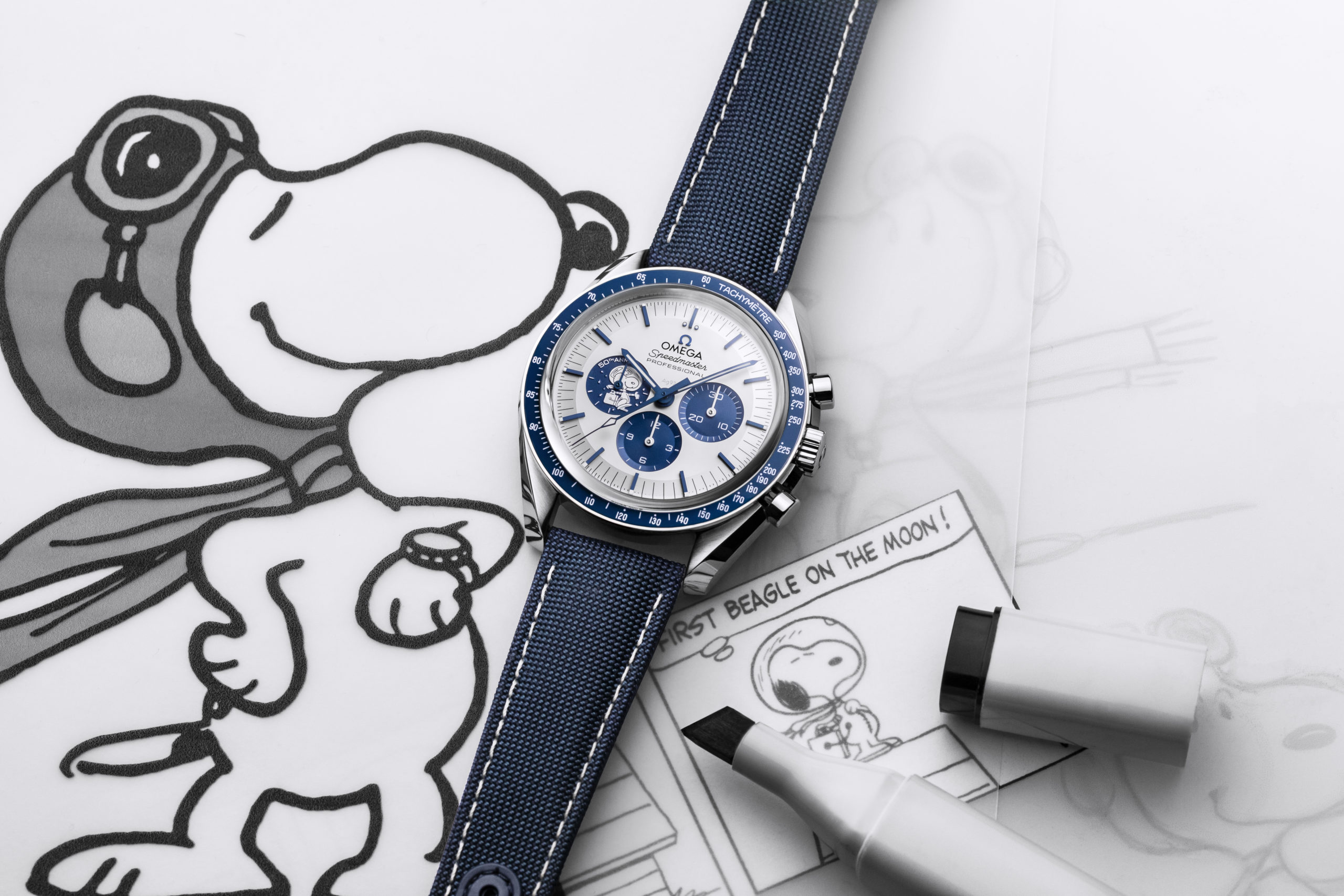 omega snoopy 45th anniversary