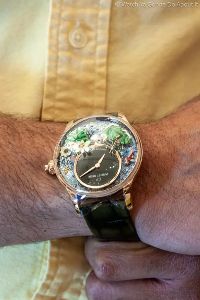 Jaquet Droz Magic Lotus Automaton
