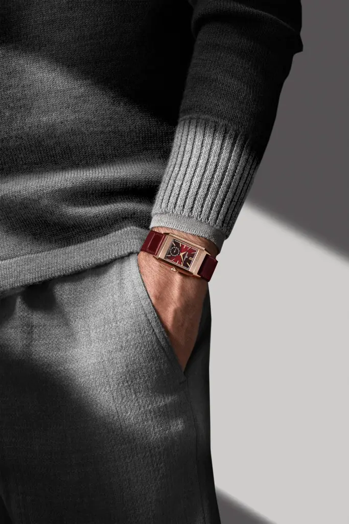 New Jaeger-LeCoultre Reverso Tribute Duoface Fagliano Burgundy