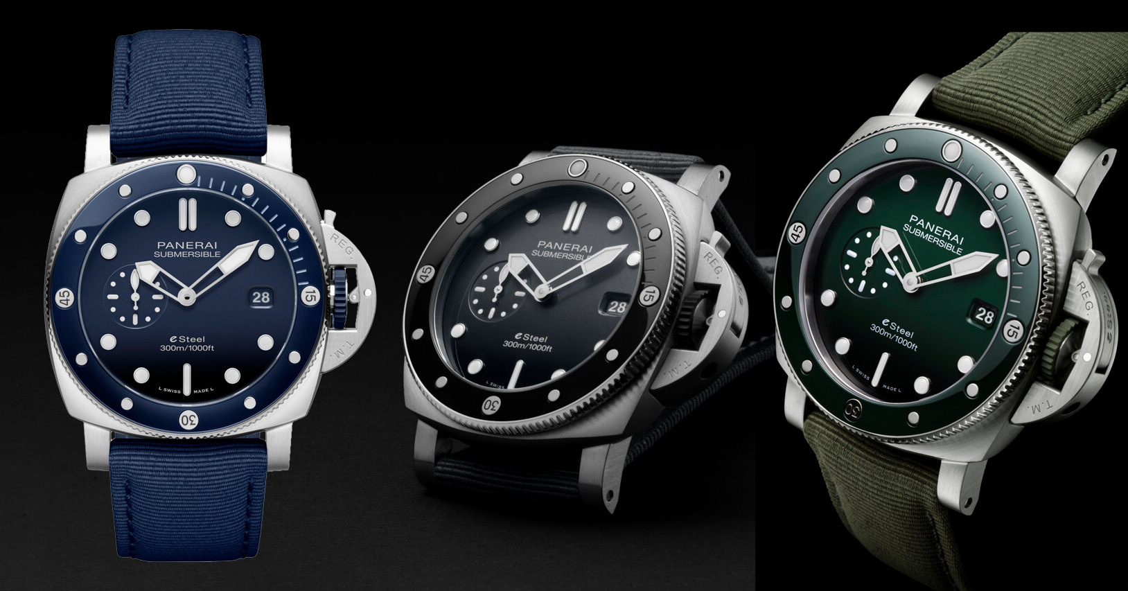 The New Panerai Submersible QuarantaQuattro eSteel | WYGDAI